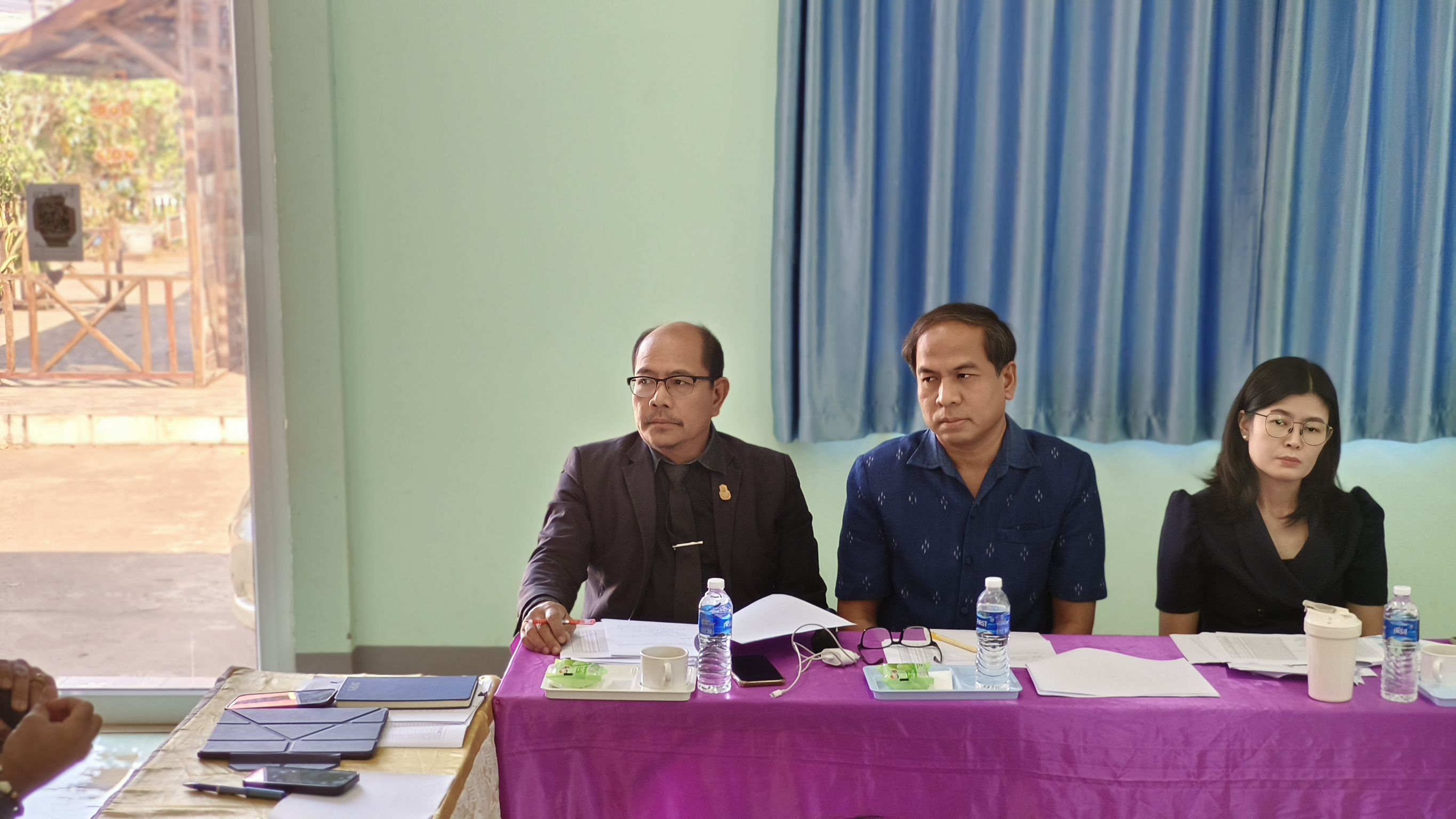 สพอ.วานรนิวาส : ร่วมประชุมคณะอนุกรรมการส่งเสริมวิสาหกิจชุมชนอำเภอ โครงการส่งเสริมและพัฒนาผู้ประกอบการวิสาหกิจชุมชน