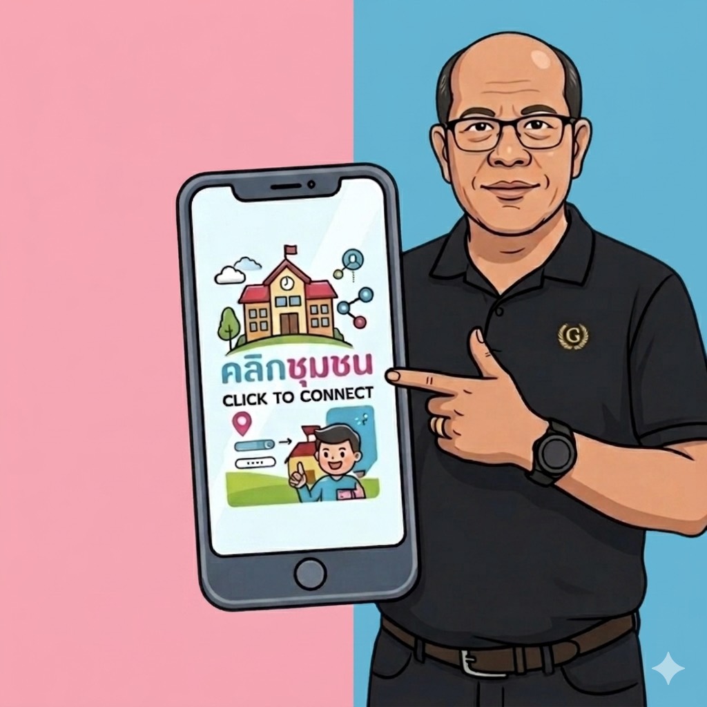 🐵 พช.วานรนิวาส : ประชาสัมพันธ์การเข้าถึงข้อมูลชุมชนด้วยแอพพลิเคชั่น ”Click ชุมชน“ ทันโลก ทันสมัย ทันท่วงที
